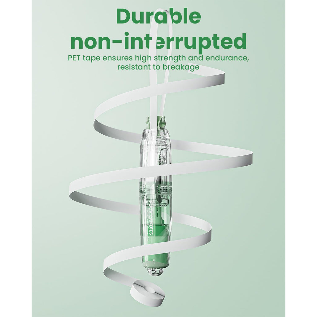 Four Candies Refillable Retractable White Out Correction Tape, 2PCS Cute White Out with 4 Extra Refills, Easy to Use Mini Aesthetic Pen Shaped Applicator for Office Supplies (Pink Apricot)