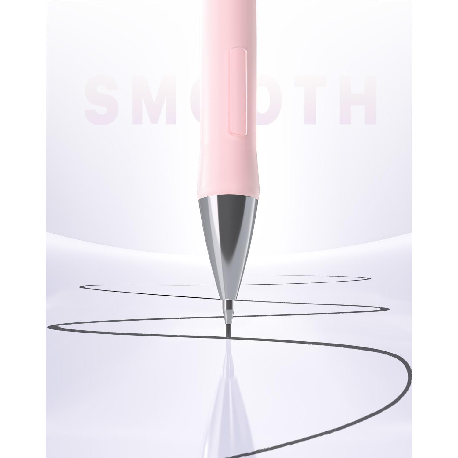 Four Candies Pastel Mechanical Pencil Set for Drawing & Writing,3PCS 0.7mm Mechanical Pencils with 360PCS HB Lead Refills, 3PCS Erasers and 9PCS Eraser Refills