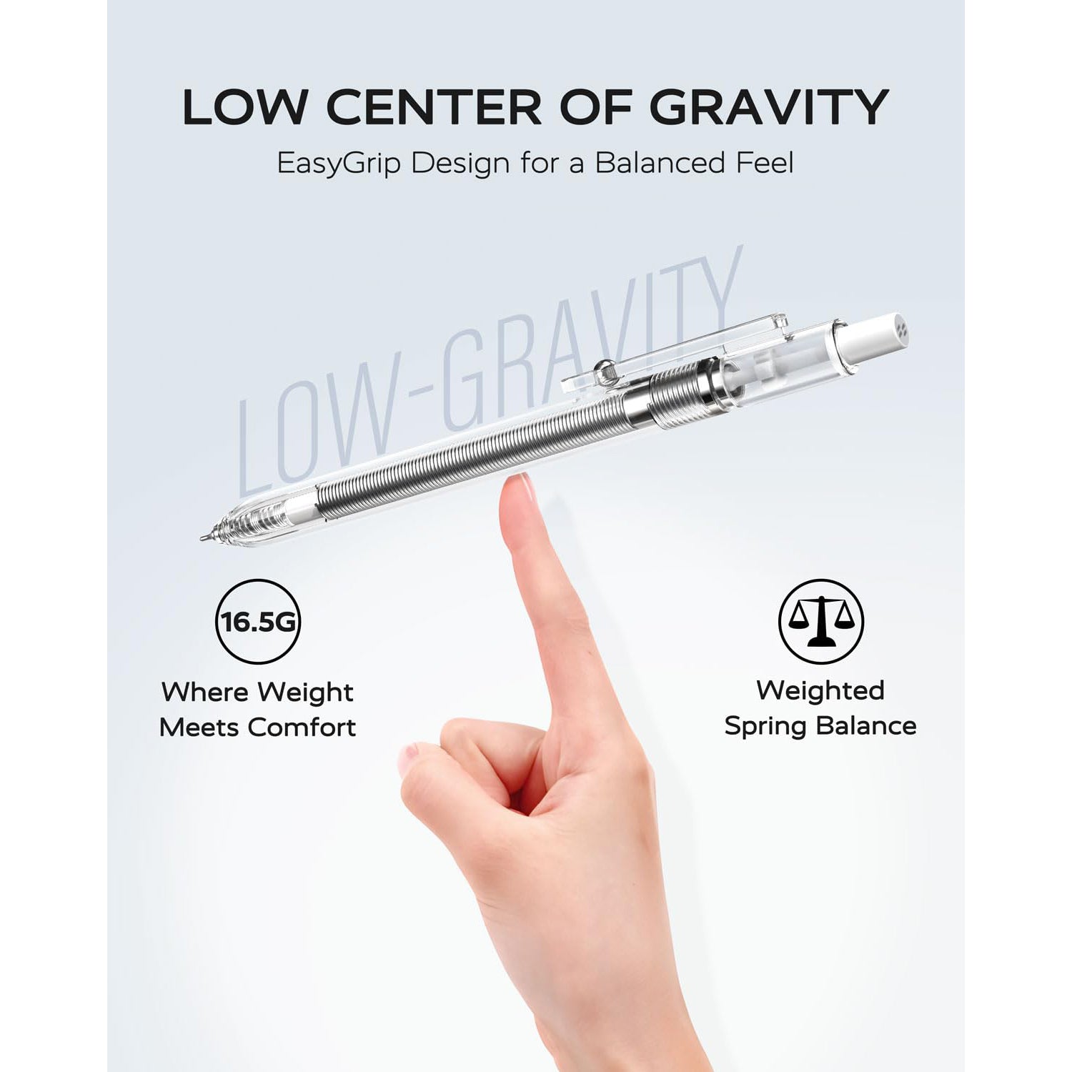 Four Candies Gel Pens, 5 Pcs 0.7mm Quick Dry Black Ink Pens Fine Point Smooth Writing High-End Series Unique Pens, Fun Pretty Cute Pens Gifts (Gradient)